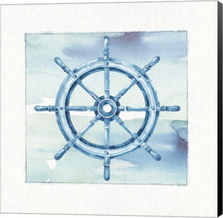 Framed Sea Life Wheel v2 Print