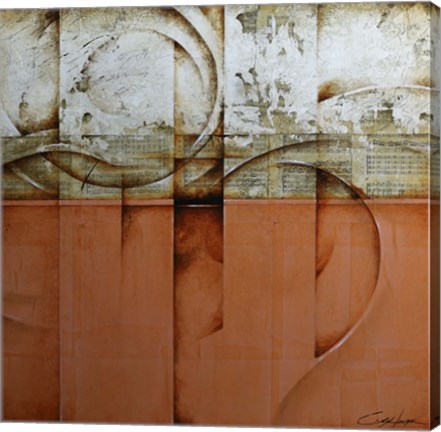 Framed Mozart Orange Print