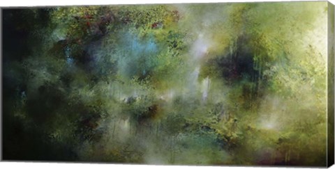 Framed Through The Forest Print