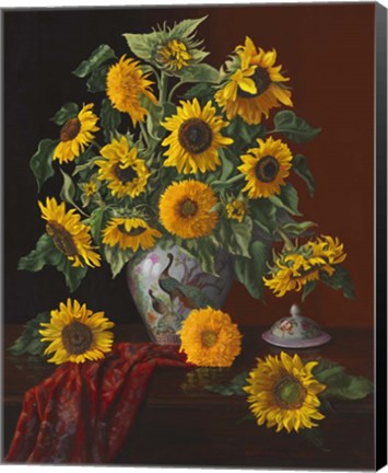 Framed Sunny Elegance Print