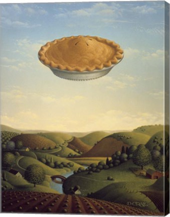 Framed Pie In The Sky Print