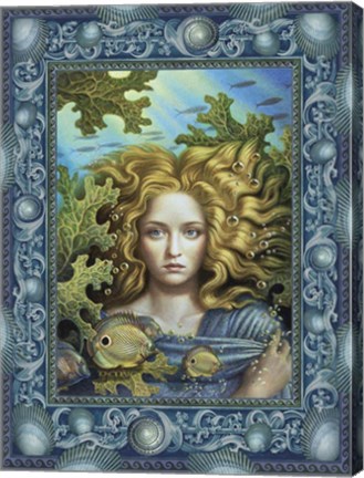 Framed Mermaid Print