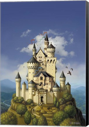 Framed Castle Print