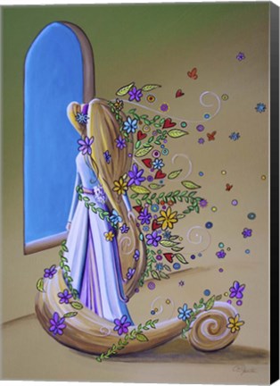 Framed Rapunzel Print