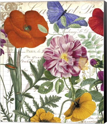 Framed Printemps Print