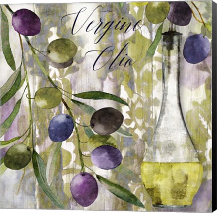 Framed Colors Of Tuscany II Print