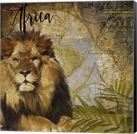 Framed Taste Of Africa I Print