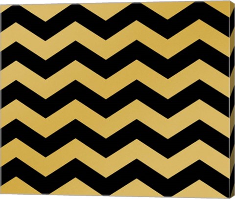 Framed Xmas Chevron 5 Print