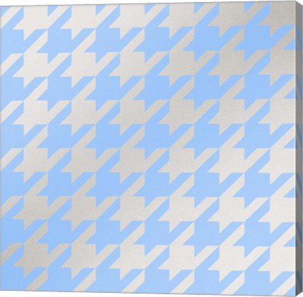 Framed Xmas Houndstooth 3 Print