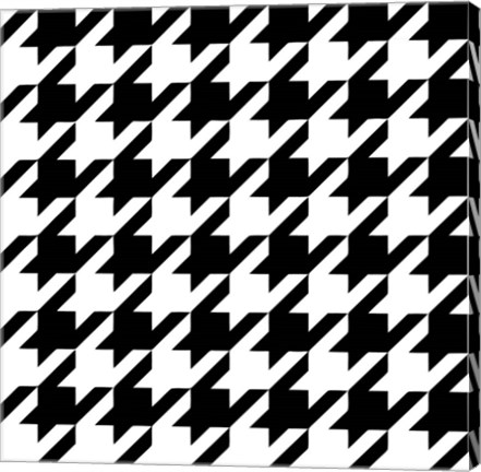 Framed Xmas Houndstooth 6 Print