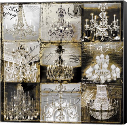 Framed Danse Paree Print