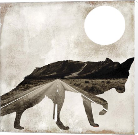 Framed Going Wild II Print