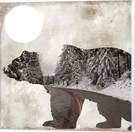 Framed Going Wild III Print