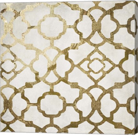 Framed Moroccan Gold II Print