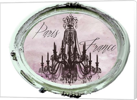 Framed Paris in Frames 5 Print