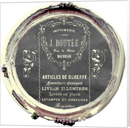 Framed Paris in Frames 8 Print