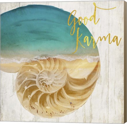 Framed Sea In My Hand Print