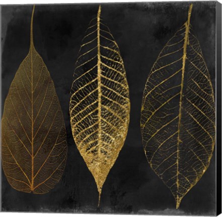 Framed Fallen Gold I Print