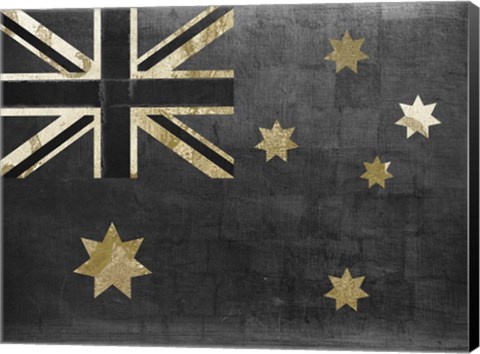 Framed Fashion Flag III Print