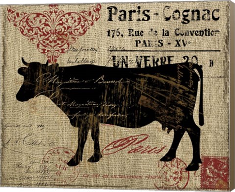 Framed Paris Farms I Print