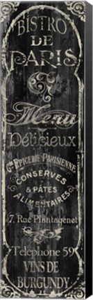 Framed Paris Bistro VIII Print