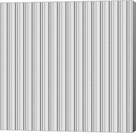 Framed Stripe Pattern Print