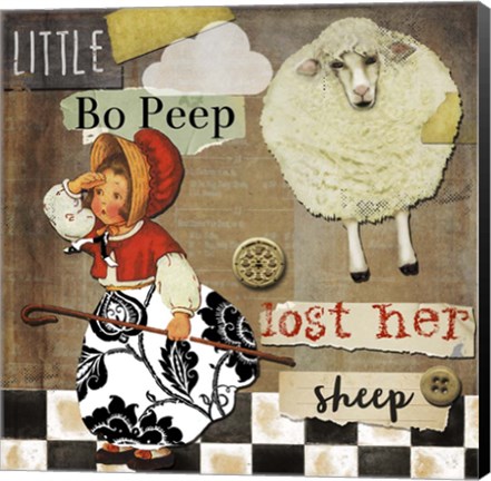 Framed Childhood II Print