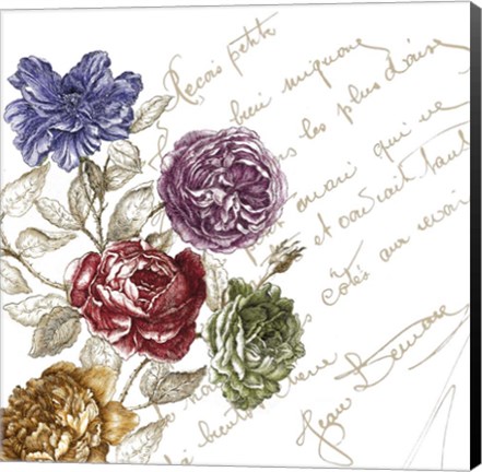 Framed La Belle Vie I Print