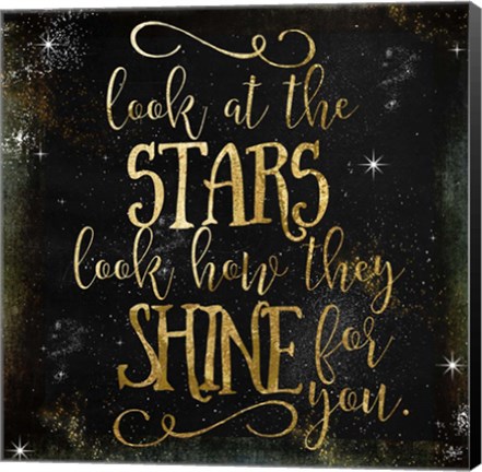 Framed Moon and Back II Print