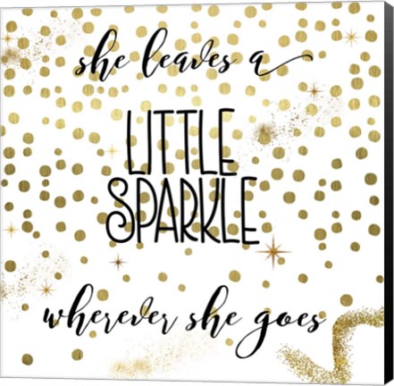 Framed Sparkle Print