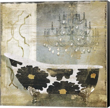 Framed Paris Bath I Print