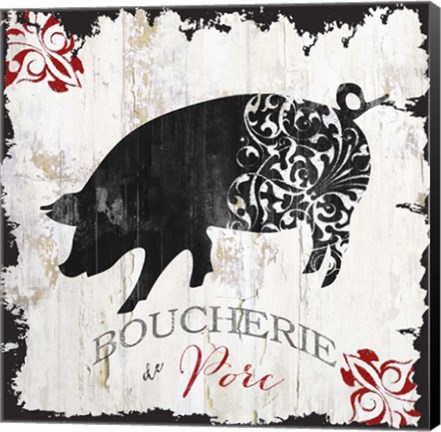 Framed Ferme IV Print