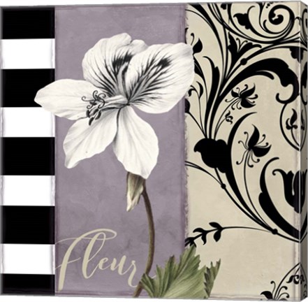 Framed Modern Mauve I Print