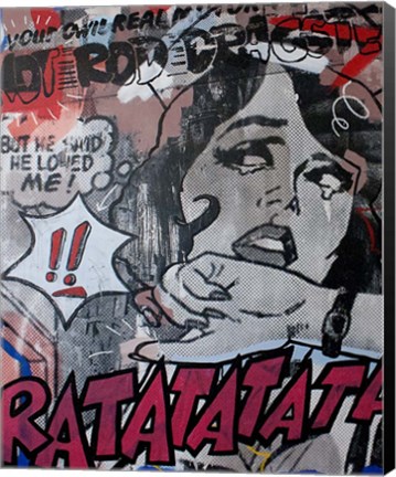 Framed Hot Rod Print