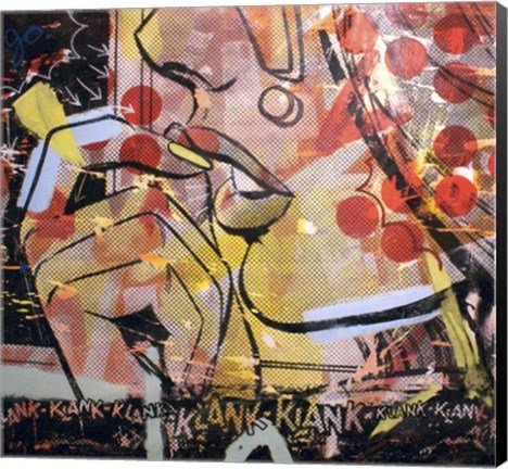 Framed Klank Klank Print