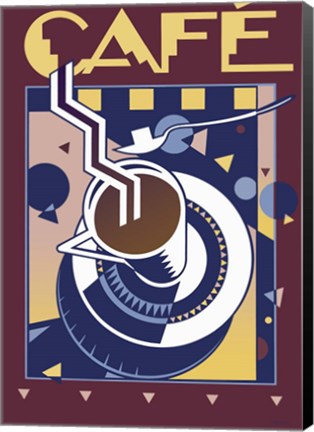Framed Cafe Print