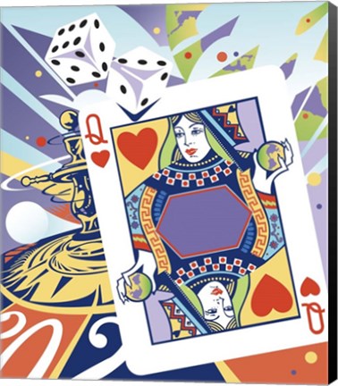 Framed Casino Print