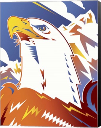 Framed Eagle Print
