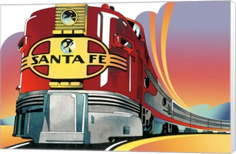 Framed Santa Fe Print