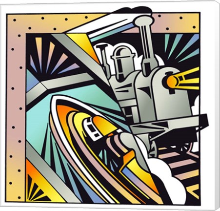 Framed Transportation Print