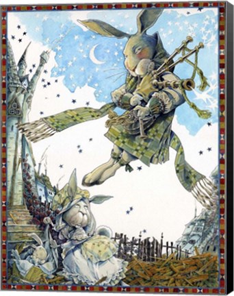 Framed Star Piper Print