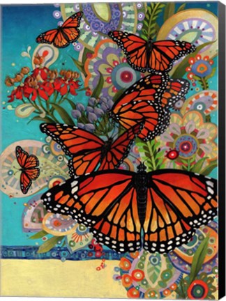 Framed Monarch Madness Print