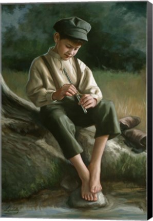 Framed Penny Whistle Print