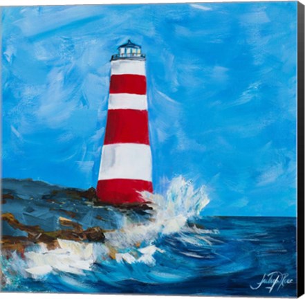 Framed Lighthouses II Print