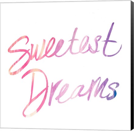 Framed Sweetest Dreams Print