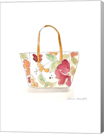 Framed Watercolor Handbags I Print