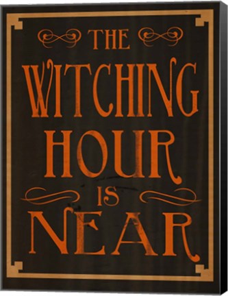 Framed Witching Hour Print