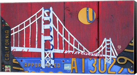 Framed Golden Gate Print