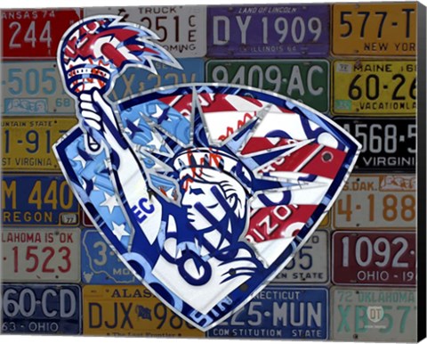 Framed Liberty Print