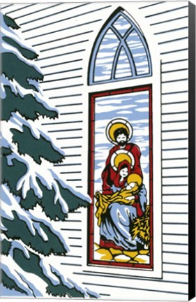 Framed Stained Glass Print